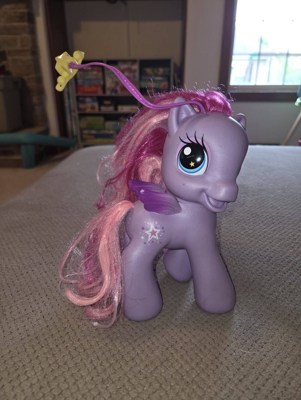My Little Pony Twist 'n Style StarSong 8" Figure Hasbro 2009 Purple & Pink Pony